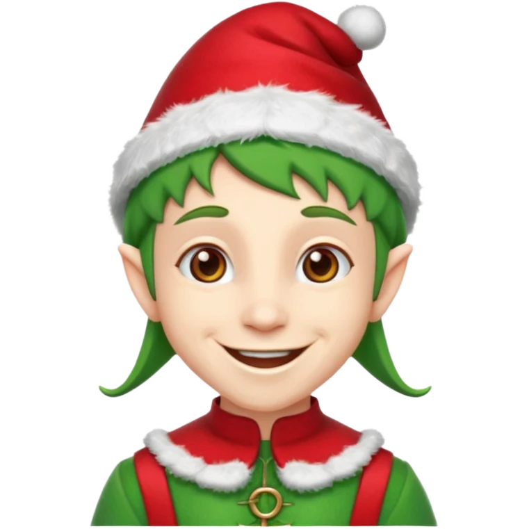 christmas elf emoji
