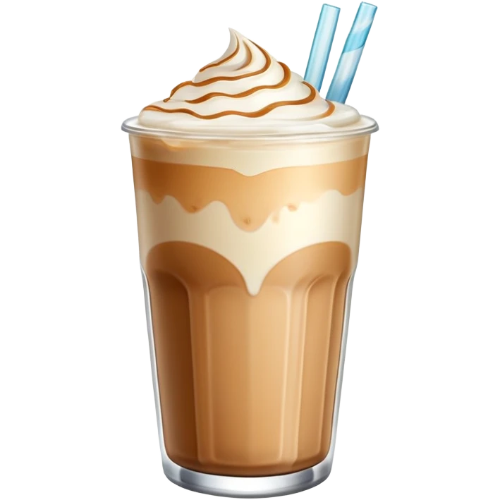 Iced latte  emoji