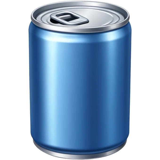 blue can emoji