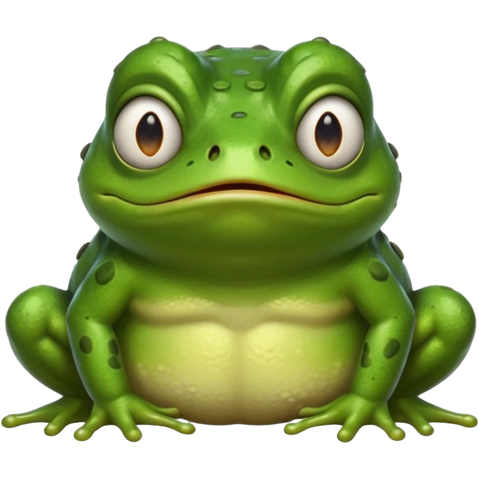 angry grumpy frog emoji