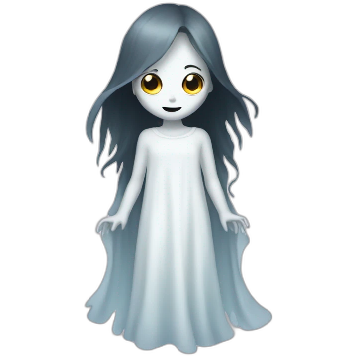 Ghost girl emoji