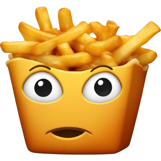 Chili cheese fries emoji