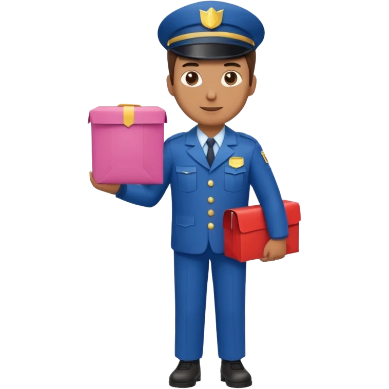 mailman full body emoji