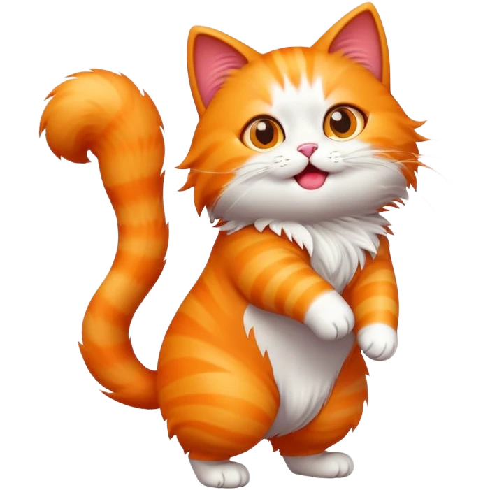 Twerking cat emoji