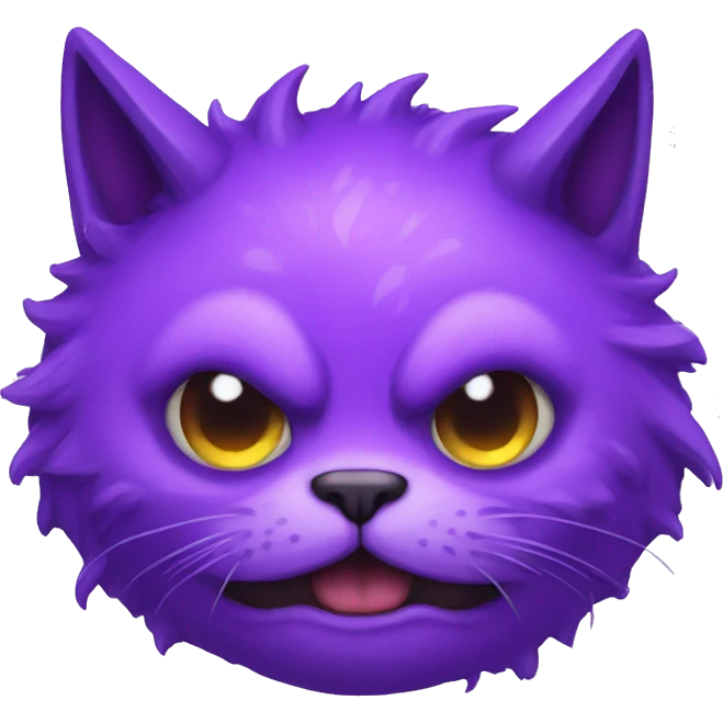 purple CATNAP MONSTER emoji