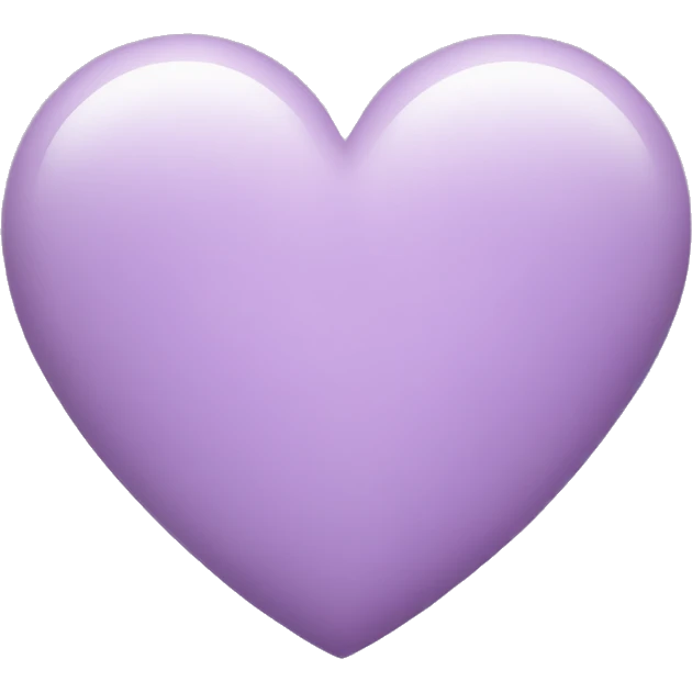 light purple heart emoji