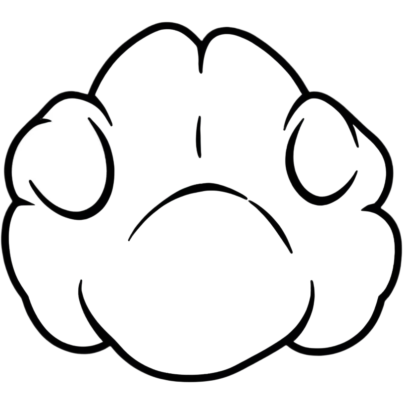 puppy paw emoji