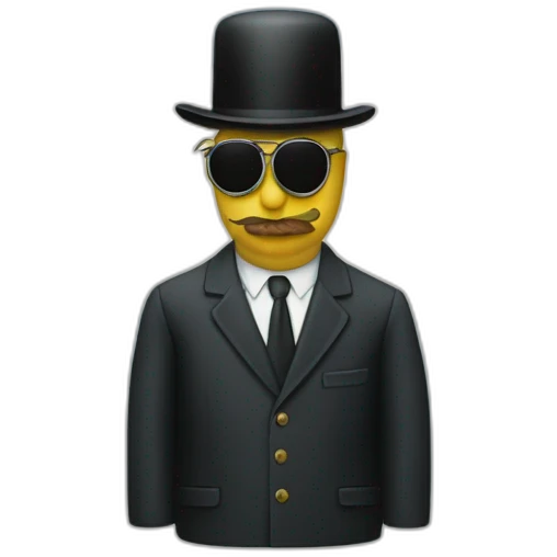 rene magritte emoji