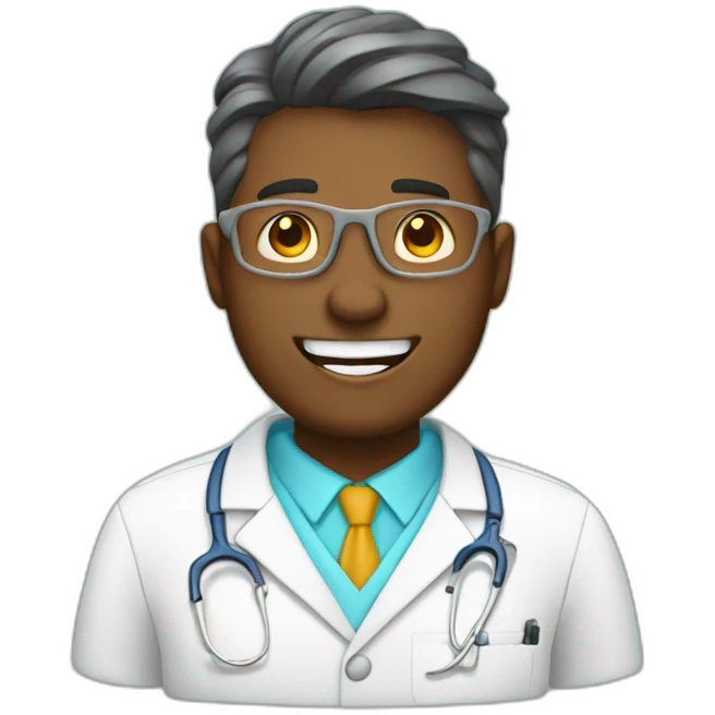 dentista a trabalhar emoji