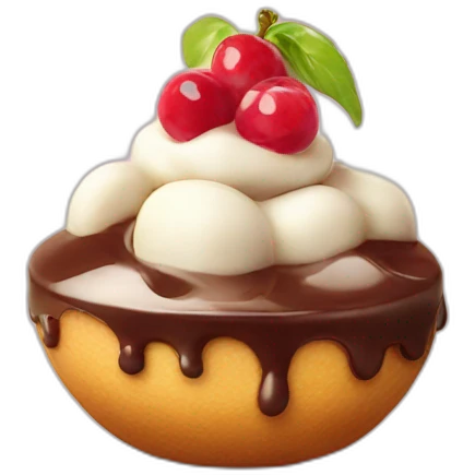 ile flottante dessert emoji