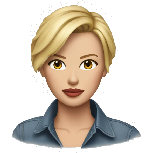 ultra realistic charlize theron wearing shirt emoji