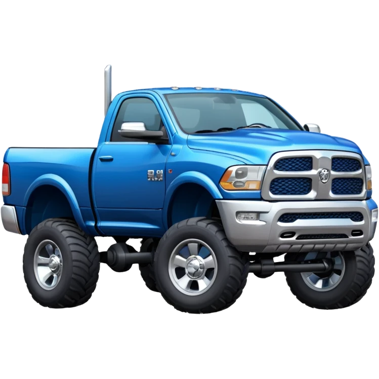 ram truck from the side emoji