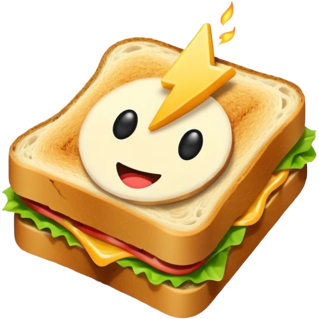Sandwich exclamation point  emoji