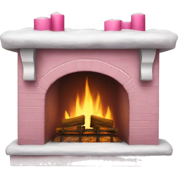 Winter Pink FirePlace emoji