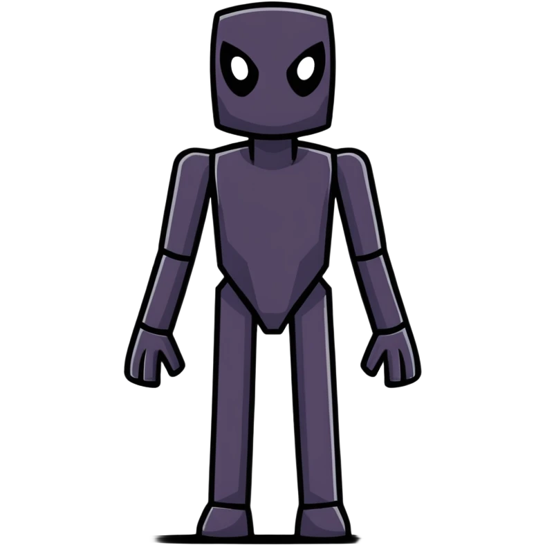 Minecraft Enderman emoji