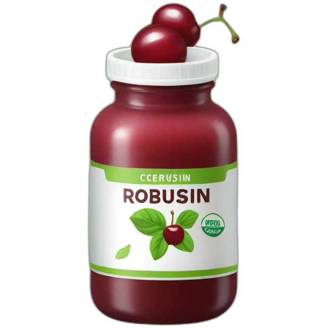 Robitussin™ Cherry Cough Suppressant emoji