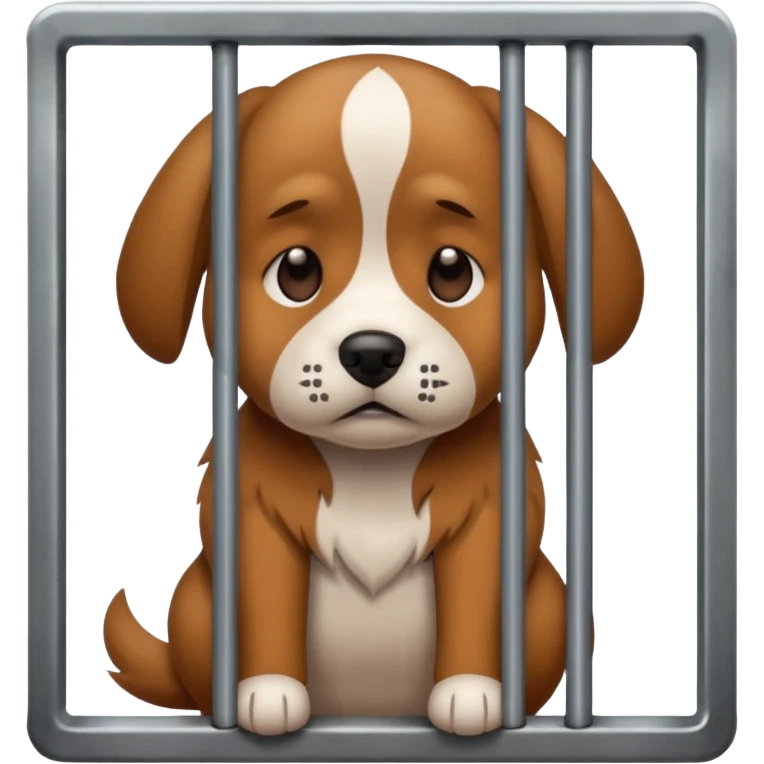 Dog
Dog in jail emoji