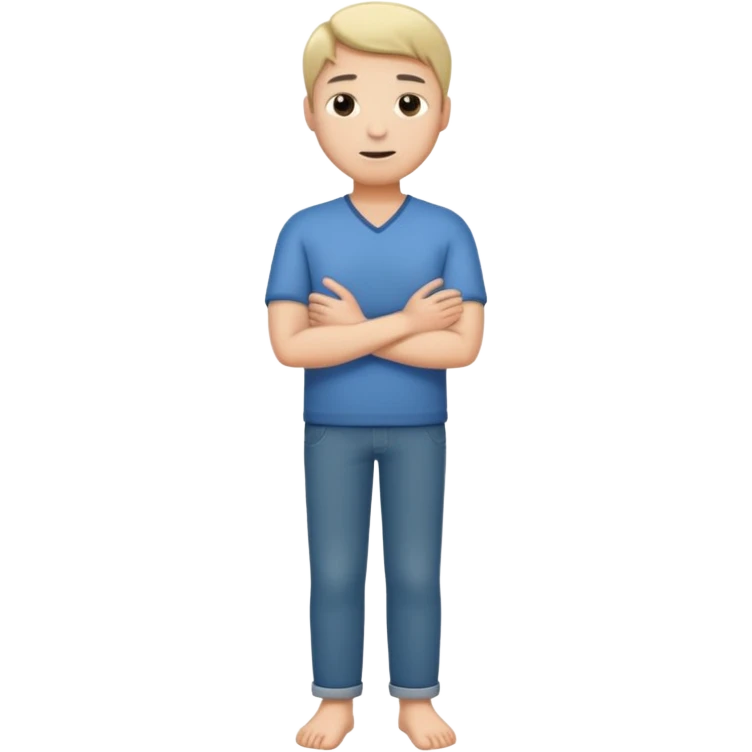 Um homem deitado,com o corpo inteiro ,deitado reto,mas com ele deitado na cama emoji