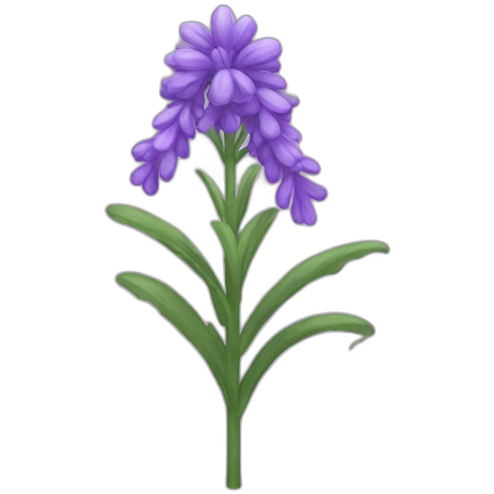 lavender flower plant emoji