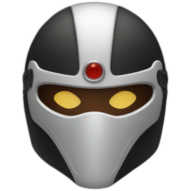 Masked rider emoji