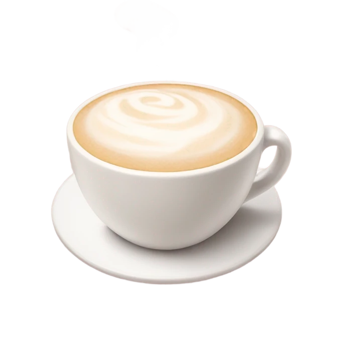baby pink latte  emoji