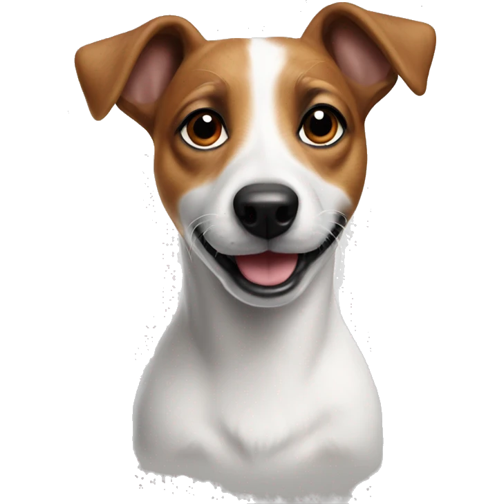Dog jack russel  emoji