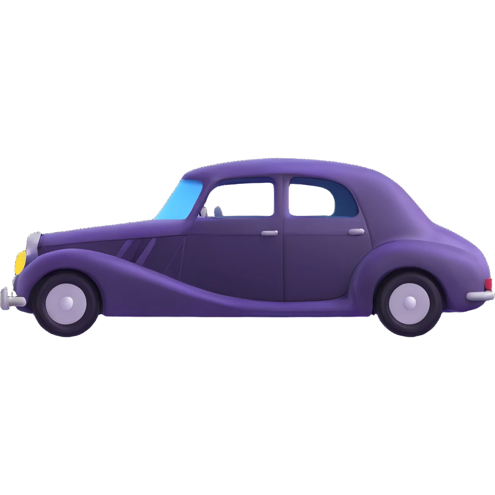 elegant and premium car covered with a transparent protective film, smooth and sophisticated lines emoji