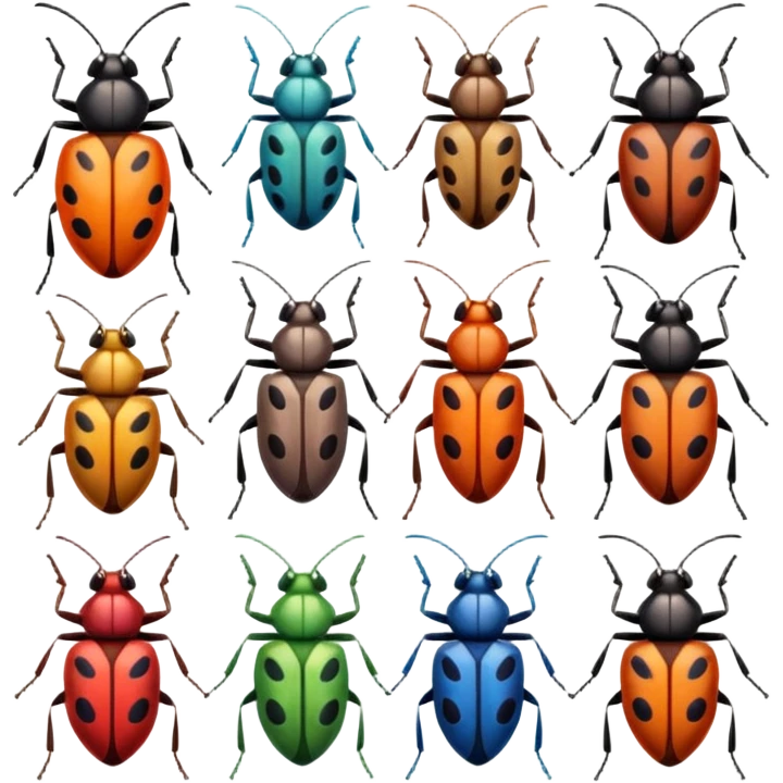 bunch of bugs emoji