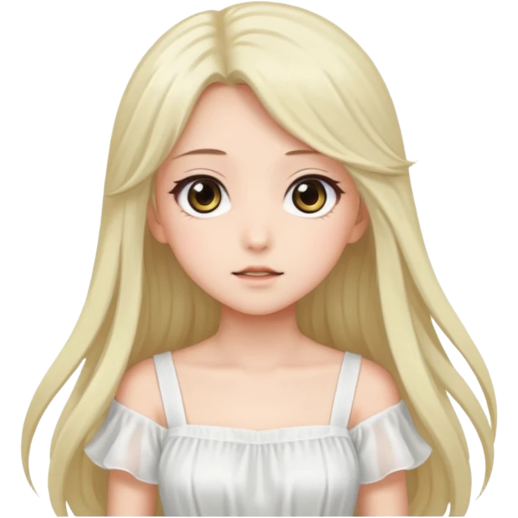 аніме дівчина emoji