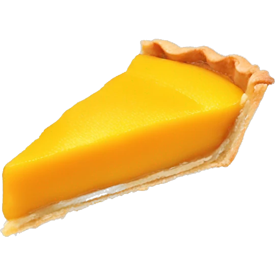 Mango tart emoji