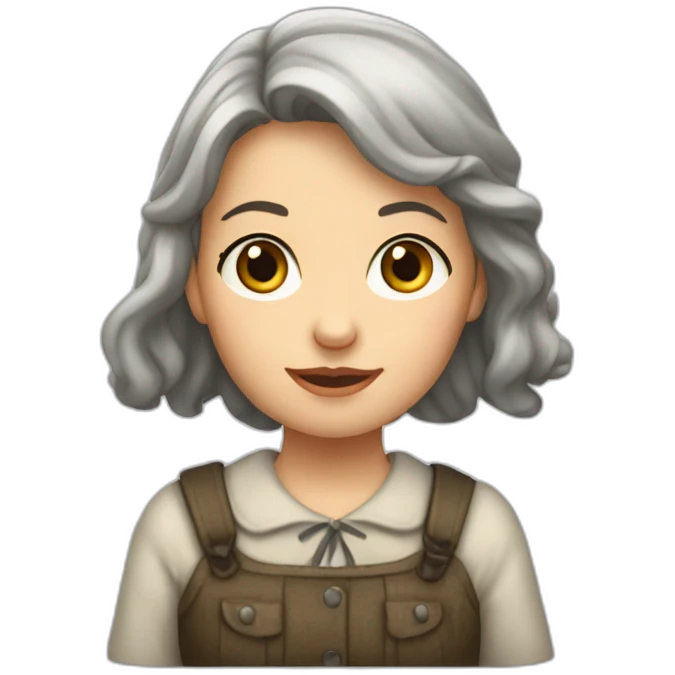 Auschwitz-Birkenau girl emoji
