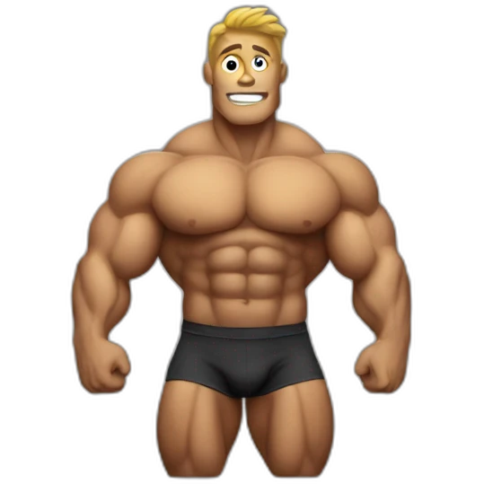 Body builder  emoji
