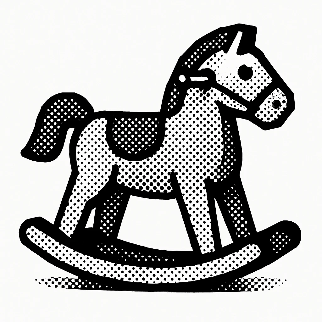 rocking horse emoji