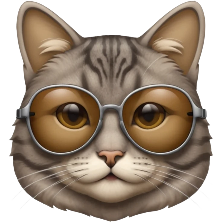 Cat wearing sunglasses emoji