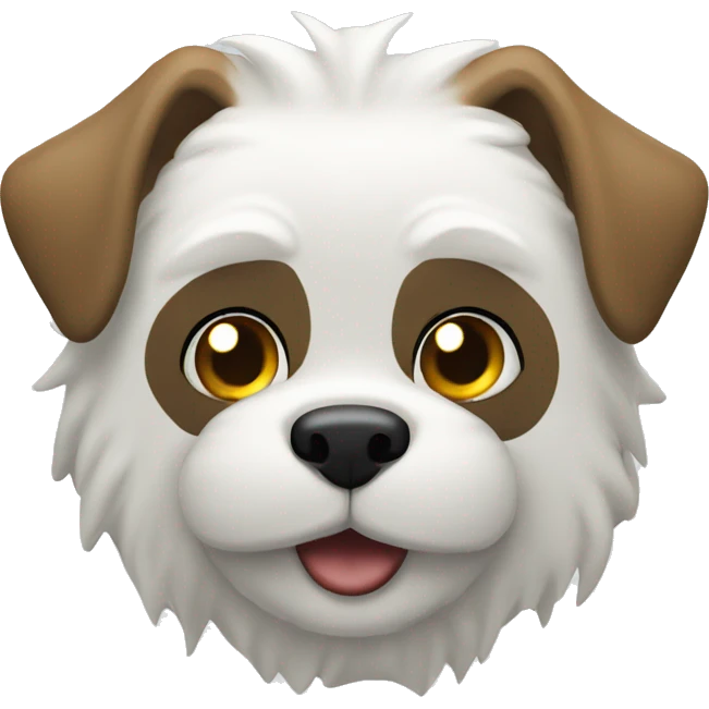 Little white spitsz emoji