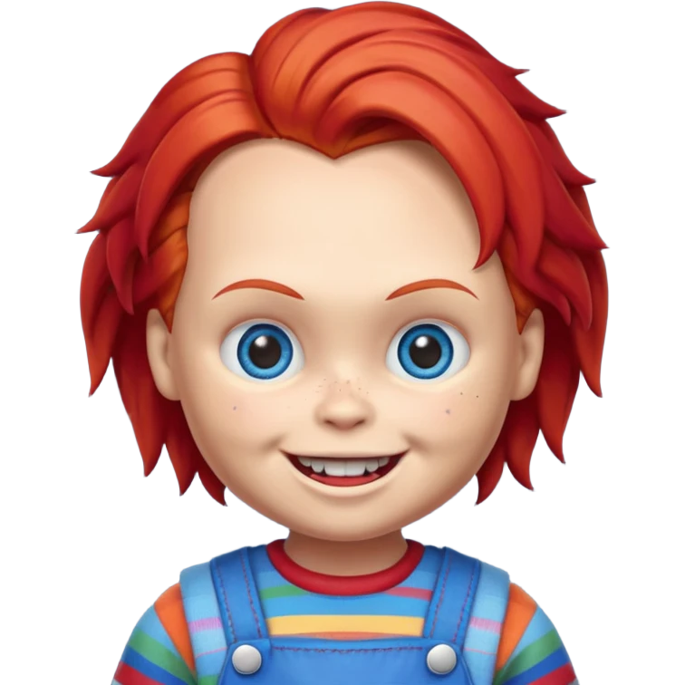 Un emojin de chuky emoji