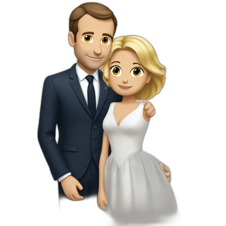macron tombe amoureux d'une momie emoji