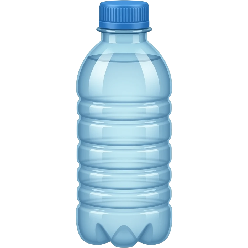 Petite bouteille d'eau emoji