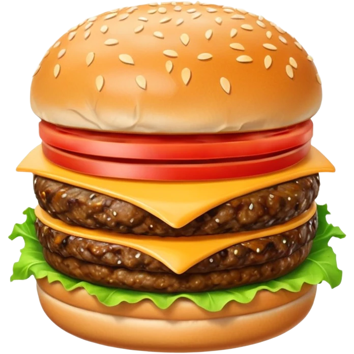 burger with sesame bun emoji