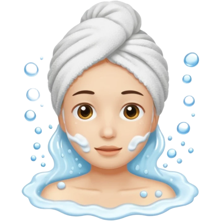 wash face emoji