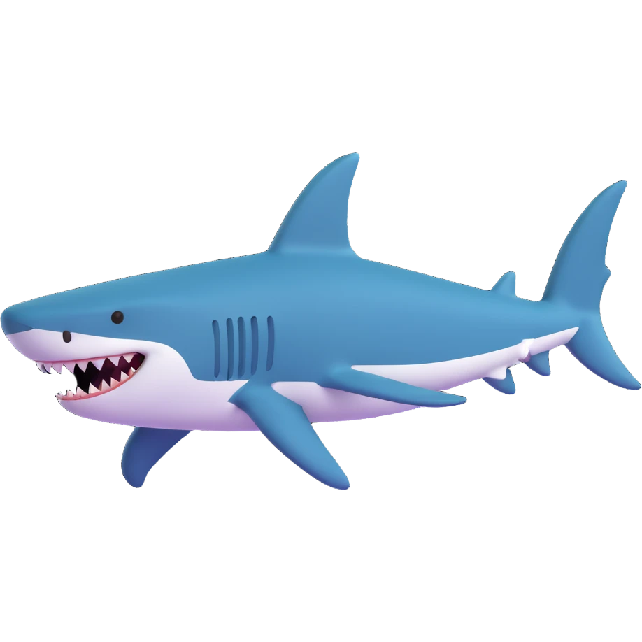 Tu Shark character emoji