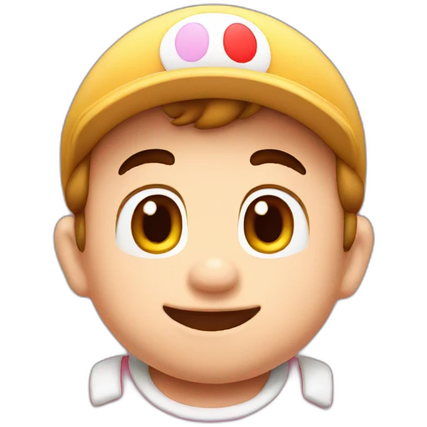 baby mario emoji