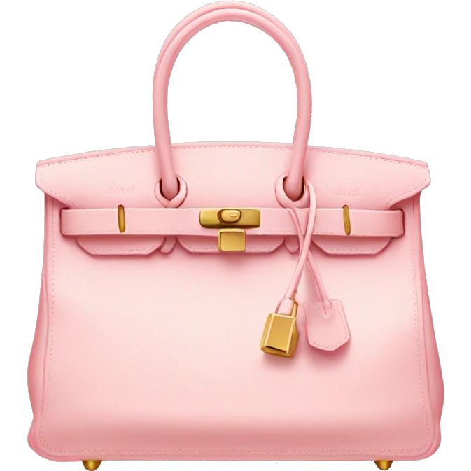 Light Pink Birkin Bag emoji