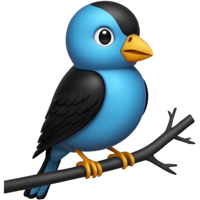 Maina bird aesthetic emoji emoji