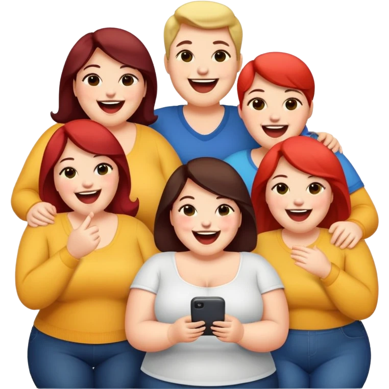 Cero gordas emoji