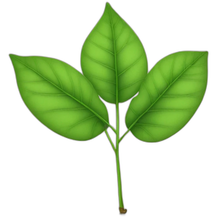 Leaf emoji