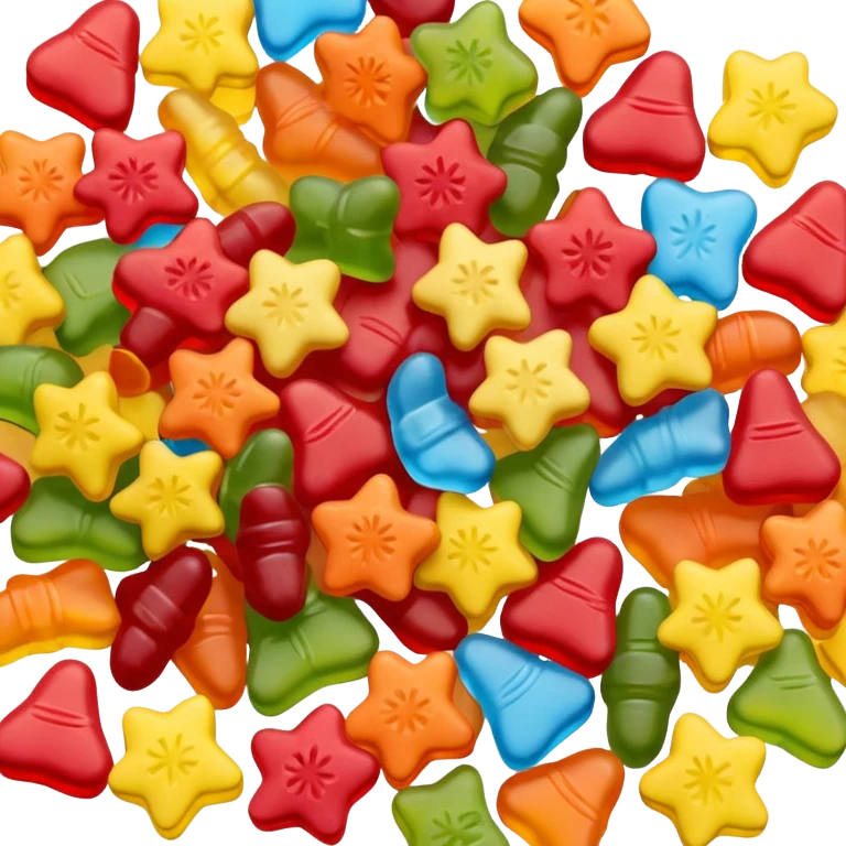 pack of haribo starmix gummies  emoji