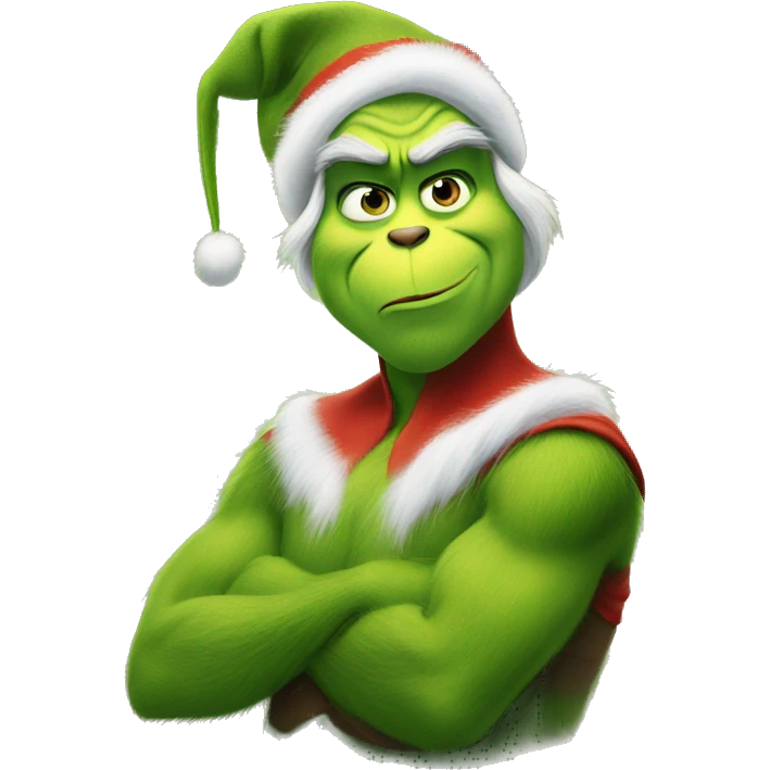 henry cavill as grinch emoji