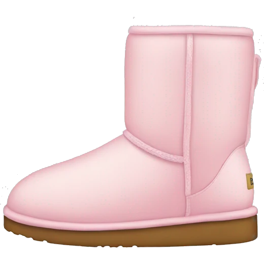 light pink uggs emoji