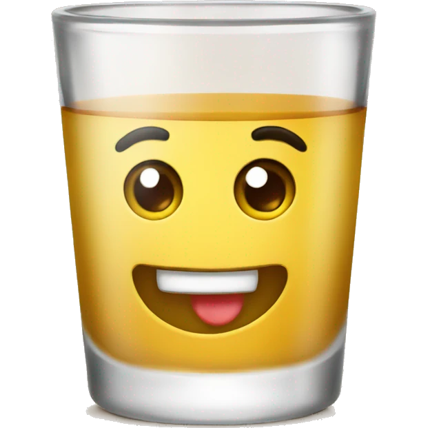 Shot glass emoji